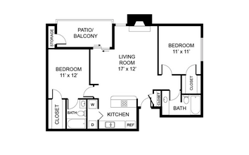 The Plaza 0211 floor plan